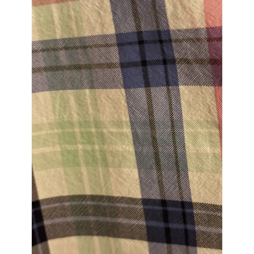 Alan Paine Mens‎ Plaid Long Sleeve Button Down Shirt ENGLAND EST 1907 Cotton